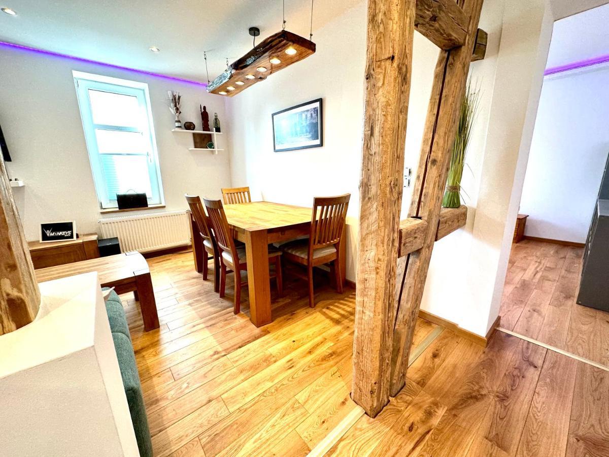 Ferienwohnung Zur Hohe Str バート・ランゲンザルツァ エクステリア 写真