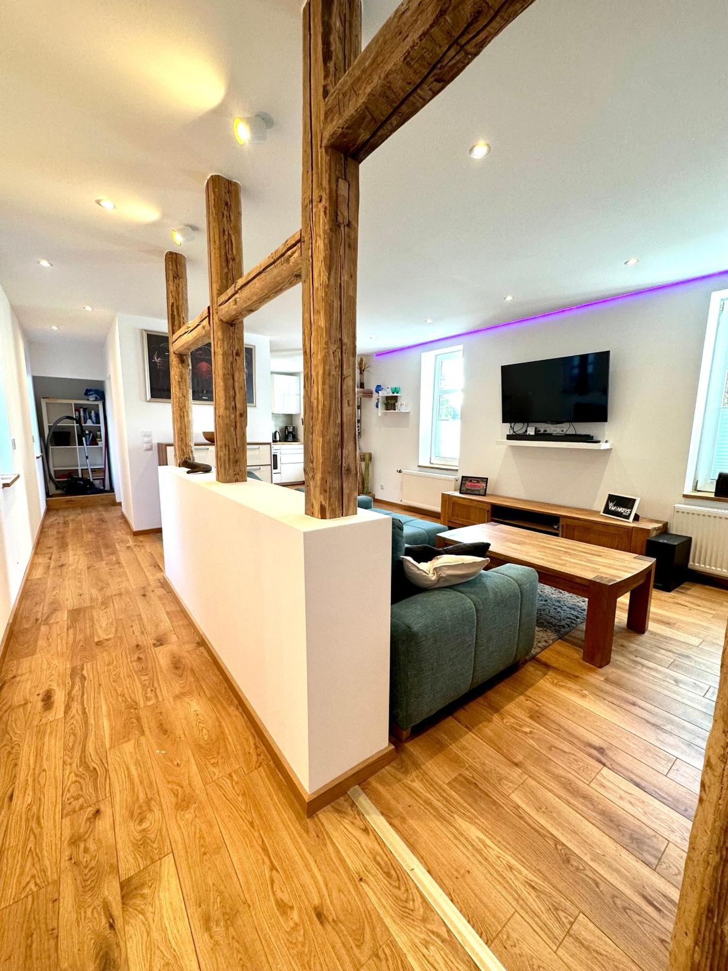 Ferienwohnung Zur Hohe Str バート・ランゲンザルツァ エクステリア 写真